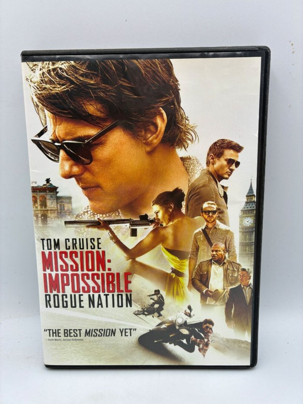 Mission Impossible Rogue Nation DVD 2015 PG13 Tom Cruise Paramount Widescreen